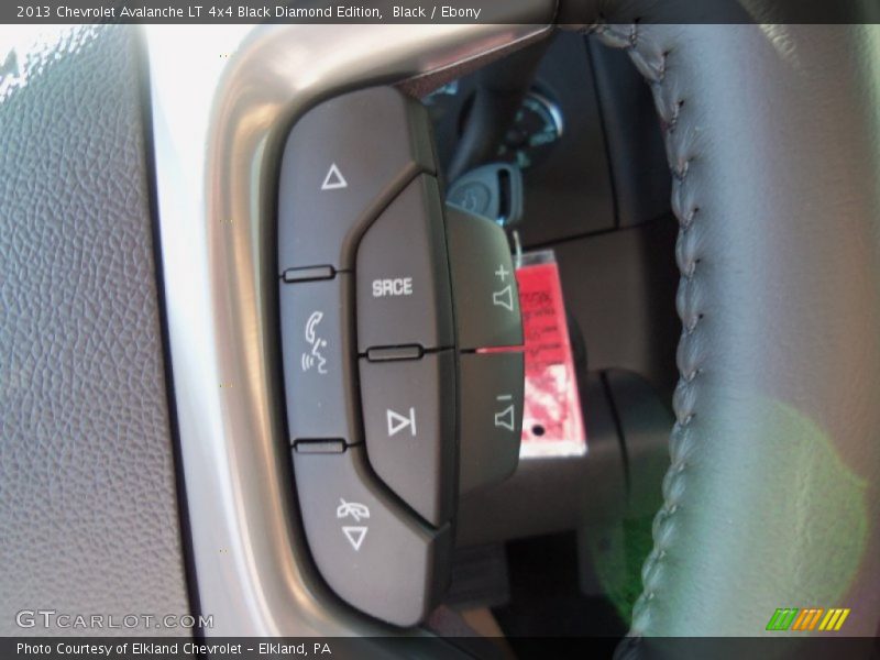 Controls of 2013 Avalanche LT 4x4 Black Diamond Edition