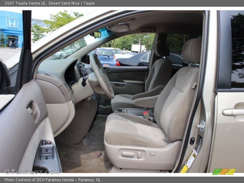 Desert Sand Mica / Taupe 2007 Toyota Sienna LE