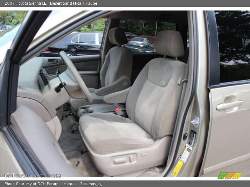 Desert Sand Mica / Taupe 2007 Toyota Sienna LE