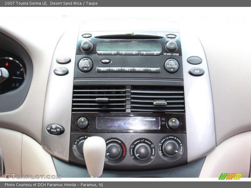 Desert Sand Mica / Taupe 2007 Toyota Sienna LE