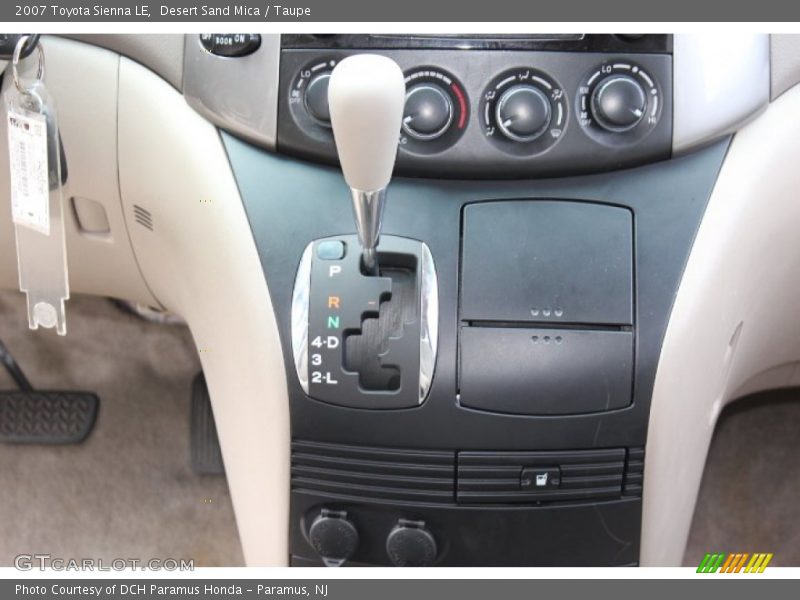 Desert Sand Mica / Taupe 2007 Toyota Sienna LE
