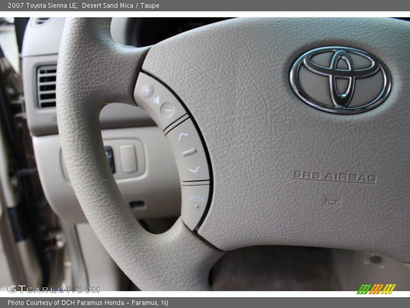 Desert Sand Mica / Taupe 2007 Toyota Sienna LE