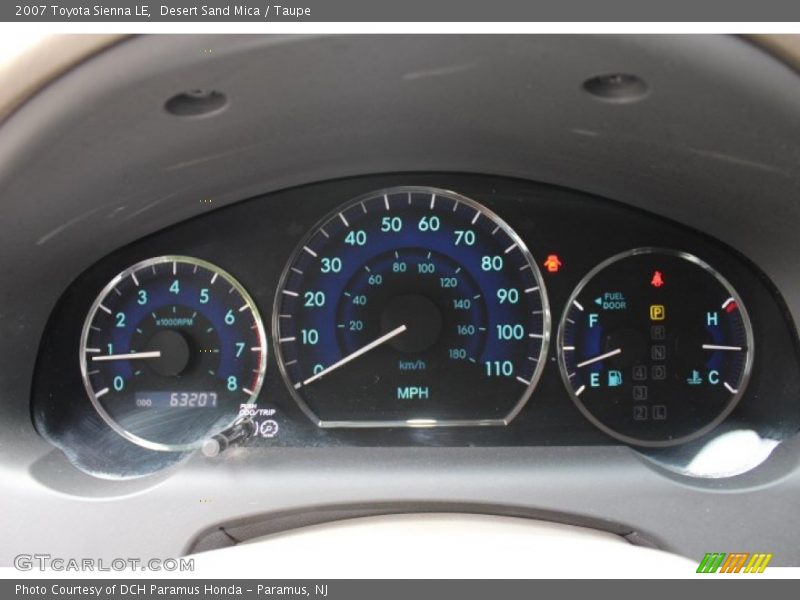 Desert Sand Mica / Taupe 2007 Toyota Sienna LE