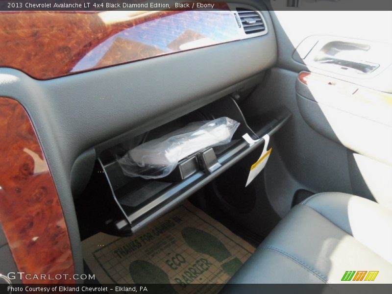Black / Ebony 2013 Chevrolet Avalanche LT 4x4 Black Diamond Edition