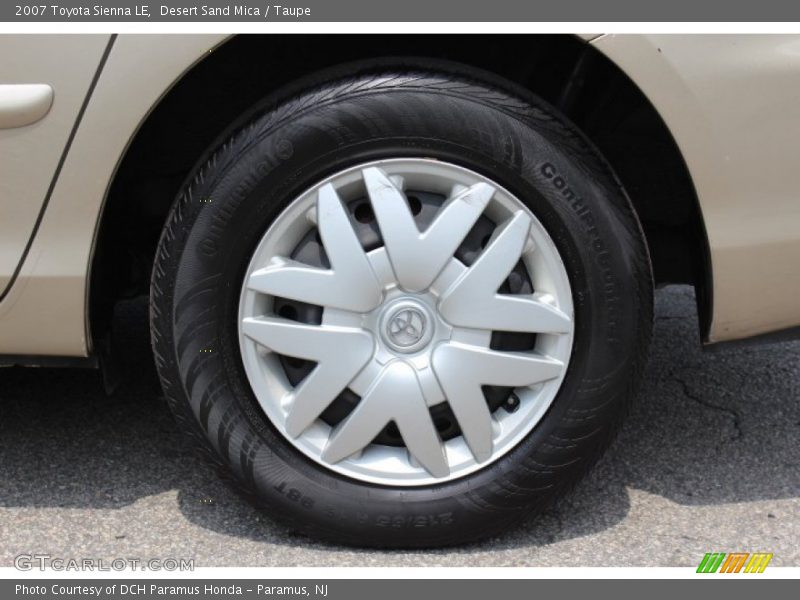 Desert Sand Mica / Taupe 2007 Toyota Sienna LE