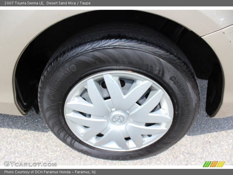 Desert Sand Mica / Taupe 2007 Toyota Sienna LE