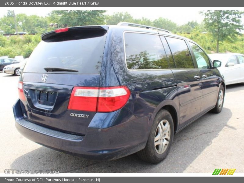 Midnight Blue Pearl / Gray 2005 Honda Odyssey EX