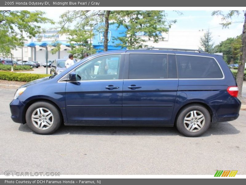 Midnight Blue Pearl / Gray 2005 Honda Odyssey EX