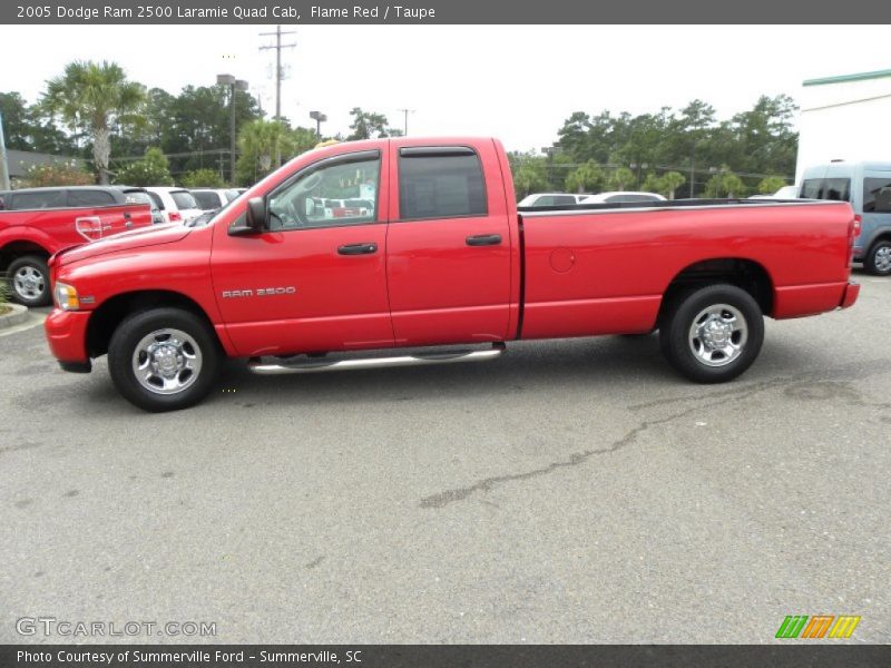  2005 Ram 2500 Laramie Quad Cab Flame Red