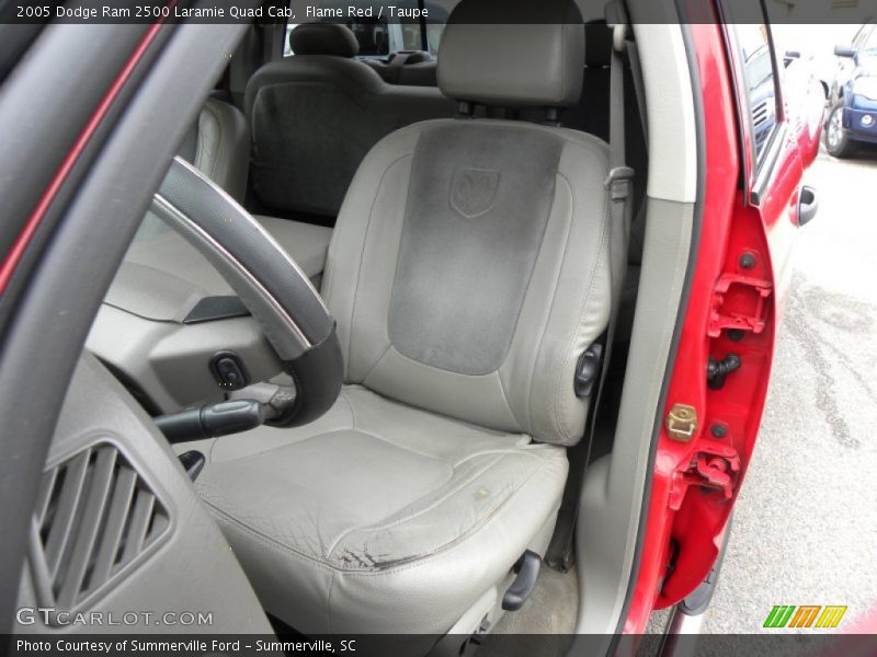Front Seat of 2005 Ram 2500 Laramie Quad Cab