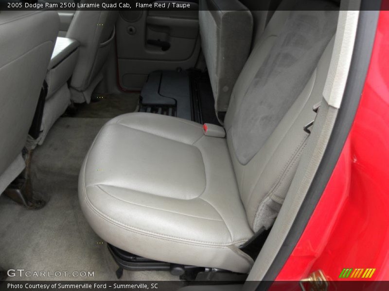 Rear Seat of 2005 Ram 2500 Laramie Quad Cab