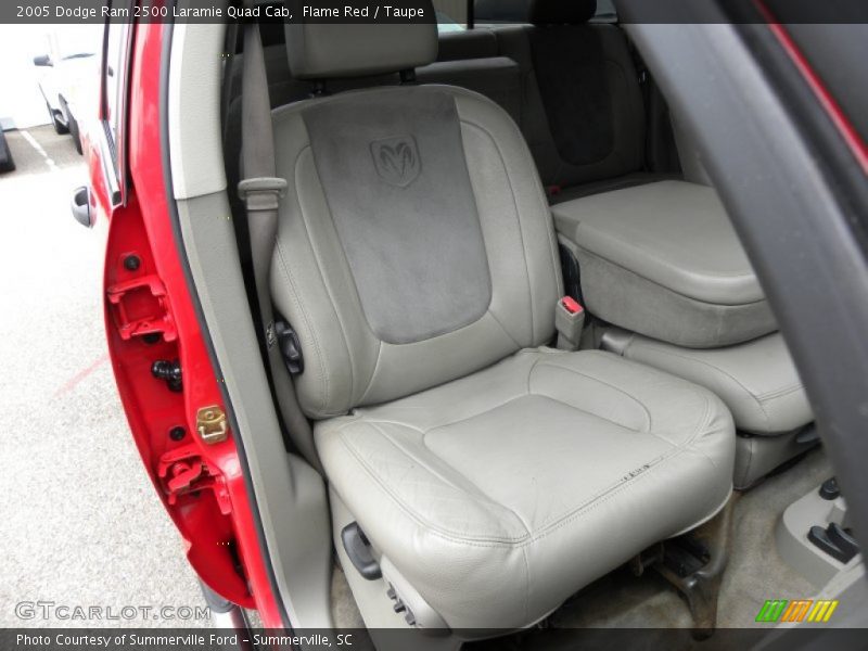 Front Seat of 2005 Ram 2500 Laramie Quad Cab