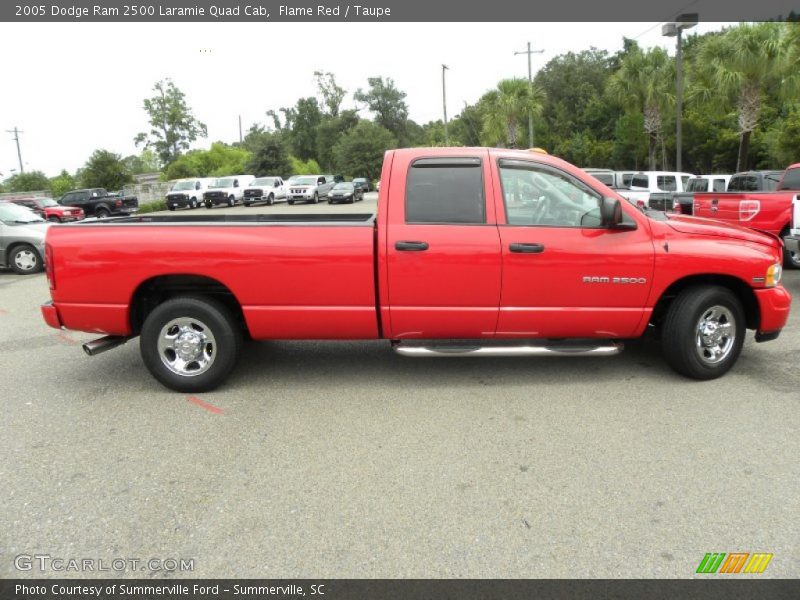 2005 Ram 2500 Laramie Quad Cab Flame Red