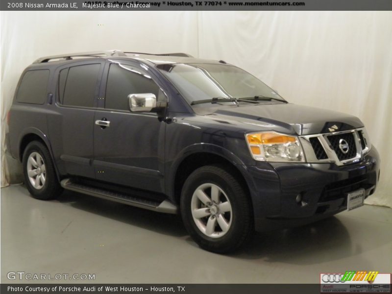 Majestic Blue / Charcoal 2008 Nissan Armada LE