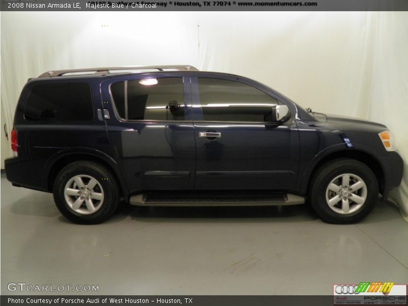 Majestic Blue / Charcoal 2008 Nissan Armada LE