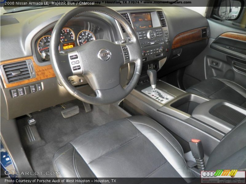 Majestic Blue / Charcoal 2008 Nissan Armada LE