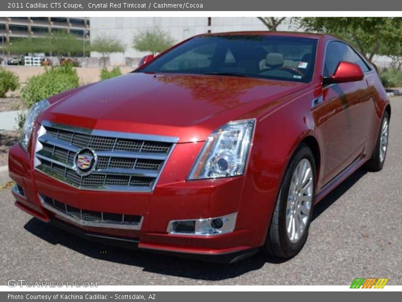 Front 3/4 View of 2011 CTS Coupe