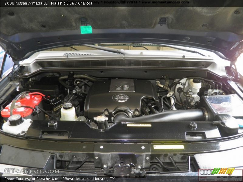 Majestic Blue / Charcoal 2008 Nissan Armada LE