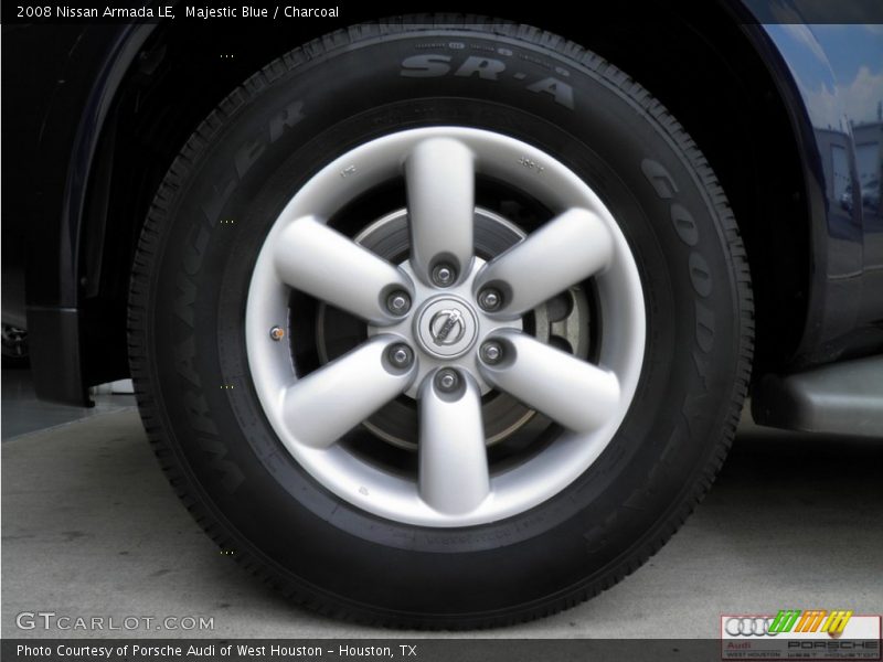 Majestic Blue / Charcoal 2008 Nissan Armada LE