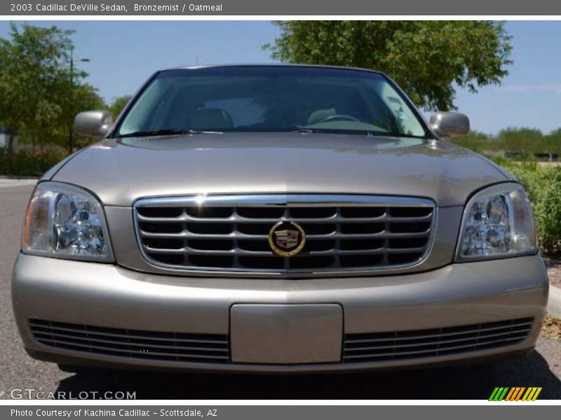 Bronzemist / Oatmeal 2003 Cadillac DeVille Sedan