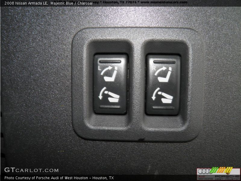 Majestic Blue / Charcoal 2008 Nissan Armada LE