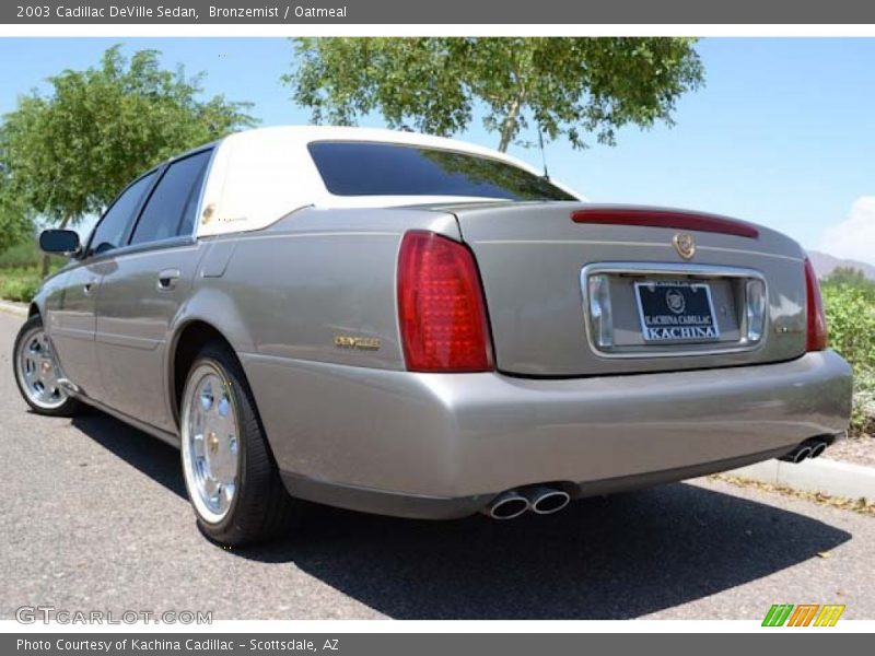 Bronzemist / Oatmeal 2003 Cadillac DeVille Sedan