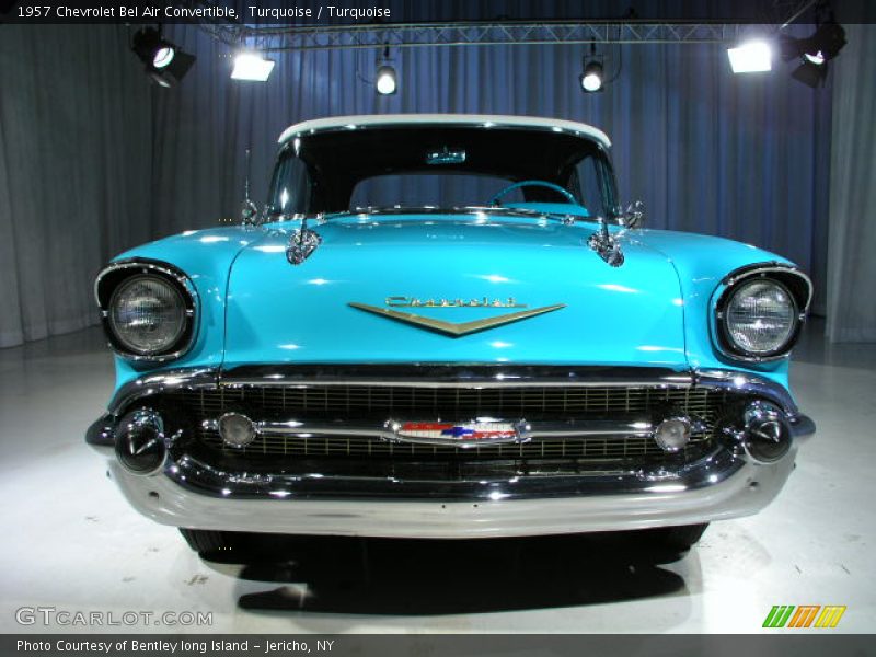 Turquoise / Turquoise 1957 Chevrolet Bel Air Convertible