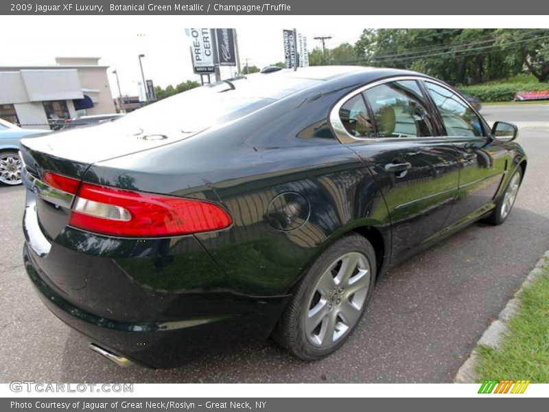 Botanical Green Metallic / Champagne/Truffle 2009 Jaguar XF Luxury
