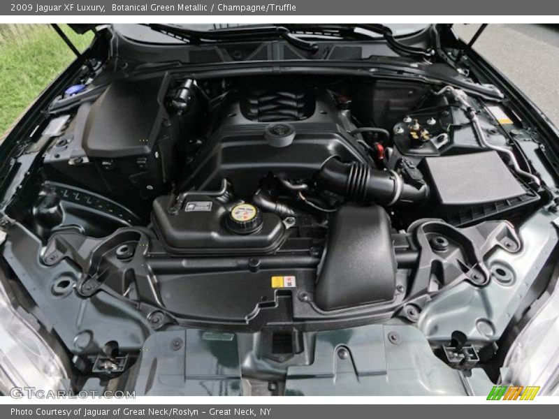  2009 XF Luxury Engine - 4.2 Liter DOHC 32-Valve VVT V8