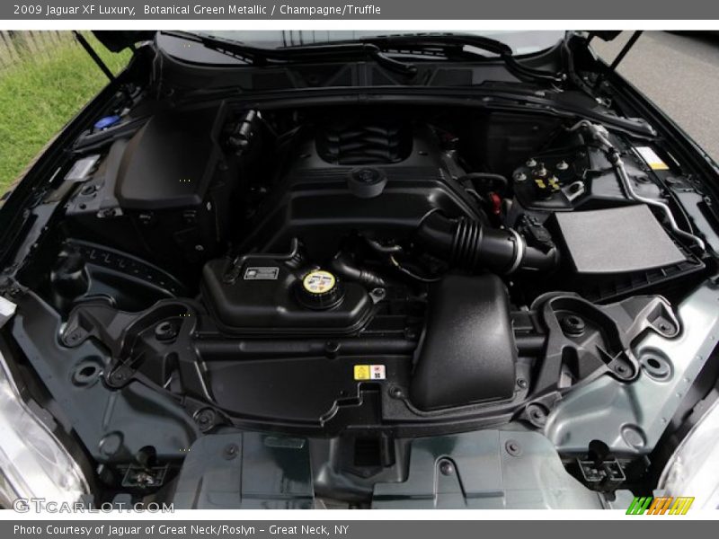 Botanical Green Metallic / Champagne/Truffle 2009 Jaguar XF Luxury
