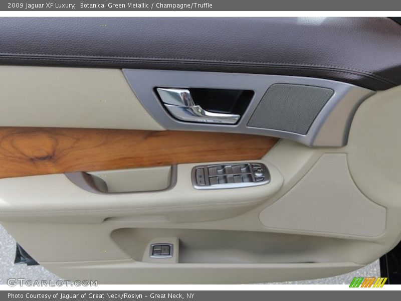 Botanical Green Metallic / Champagne/Truffle 2009 Jaguar XF Luxury
