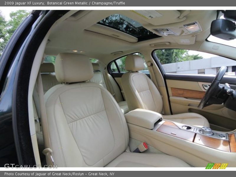 Botanical Green Metallic / Champagne/Truffle 2009 Jaguar XF Luxury