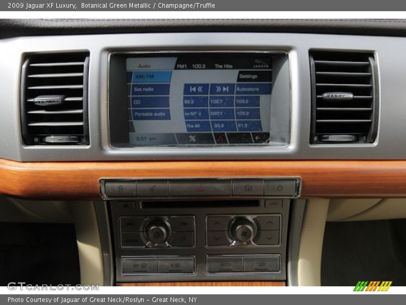 Botanical Green Metallic / Champagne/Truffle 2009 Jaguar XF Luxury