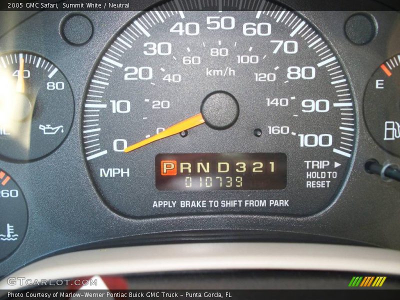 Summit White / Neutral 2005 GMC Safari