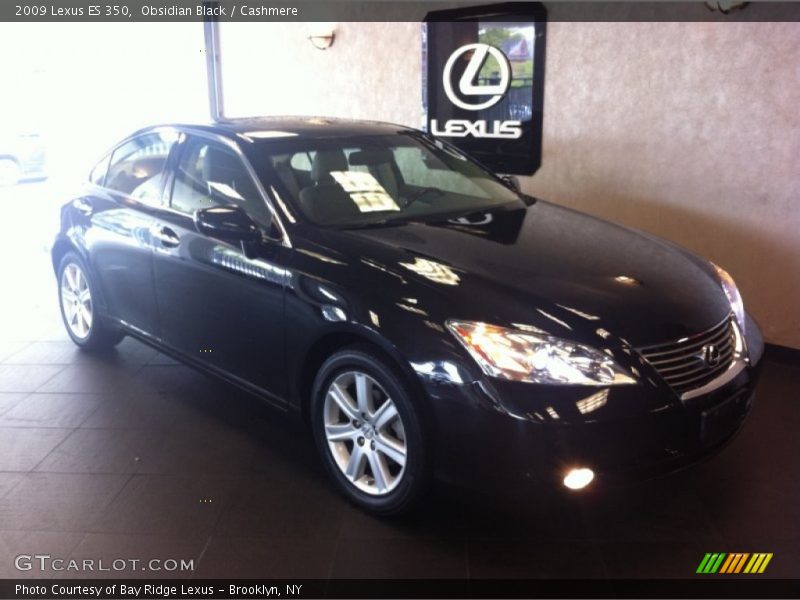Obsidian Black / Cashmere 2009 Lexus ES 350