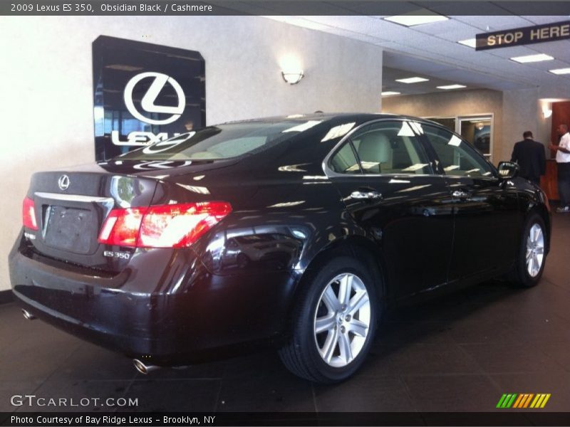 Obsidian Black / Cashmere 2009 Lexus ES 350