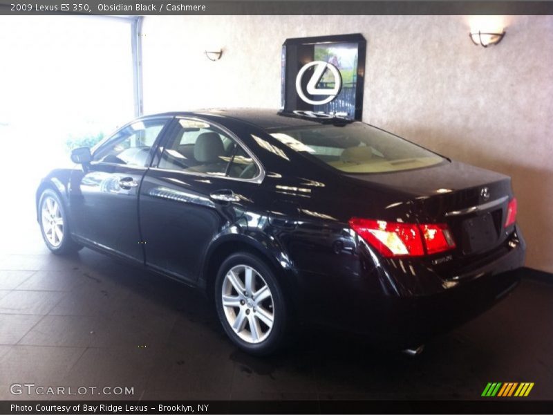 Obsidian Black / Cashmere 2009 Lexus ES 350
