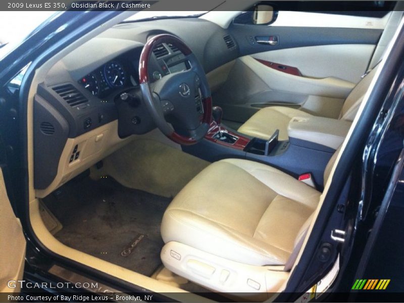 Obsidian Black / Cashmere 2009 Lexus ES 350