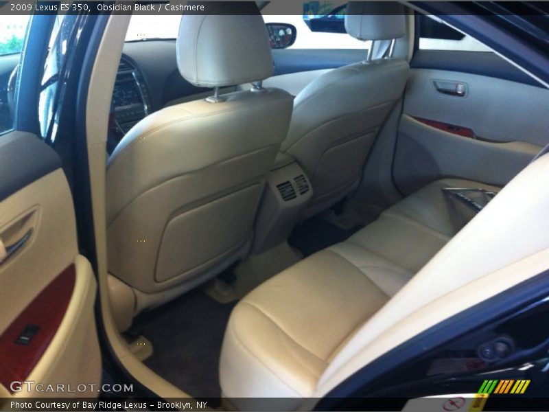 Obsidian Black / Cashmere 2009 Lexus ES 350
