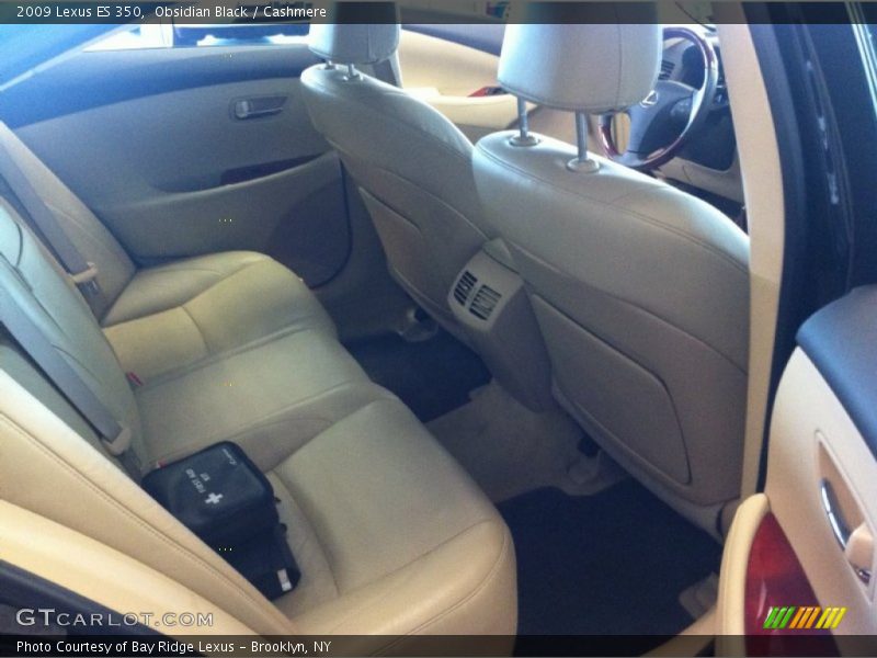Obsidian Black / Cashmere 2009 Lexus ES 350