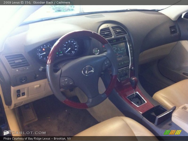 Obsidian Black / Cashmere 2009 Lexus ES 350