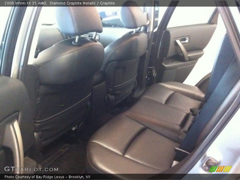 Diamond Graphite Metallic / Graphite 2008 Infiniti FX 35 AWD