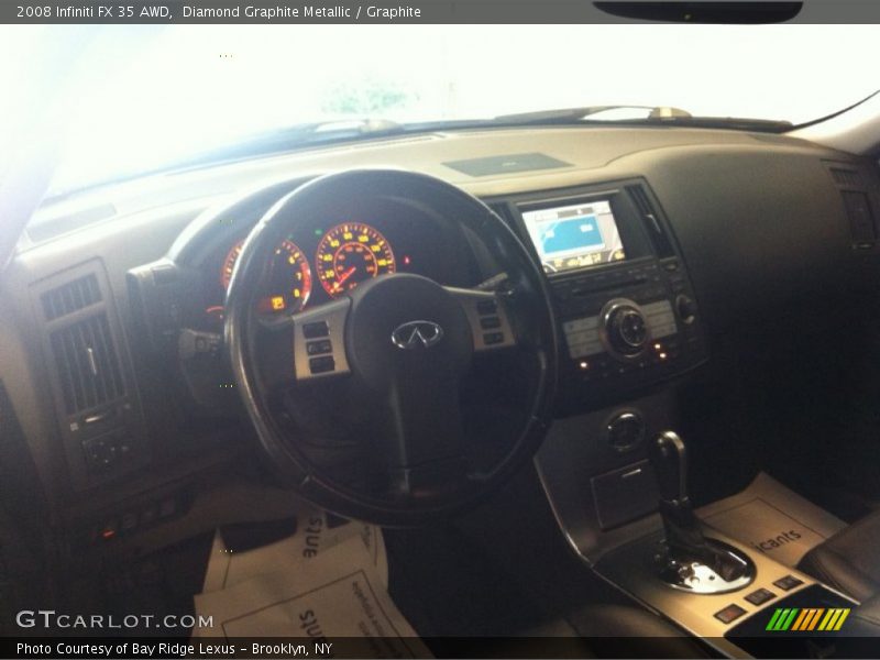 Diamond Graphite Metallic / Graphite 2008 Infiniti FX 35 AWD