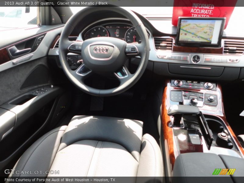 Dashboard of 2013 A8 3.0T quattro
