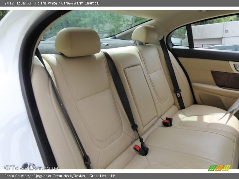 Polaris White / Barley/Warm Charcoal 2012 Jaguar XF