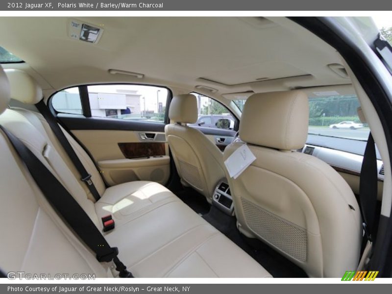 Polaris White / Barley/Warm Charcoal 2012 Jaguar XF