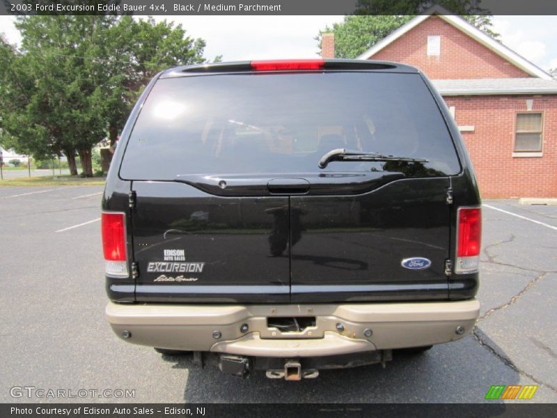 Black / Medium Parchment 2003 Ford Excursion Eddie Bauer 4x4