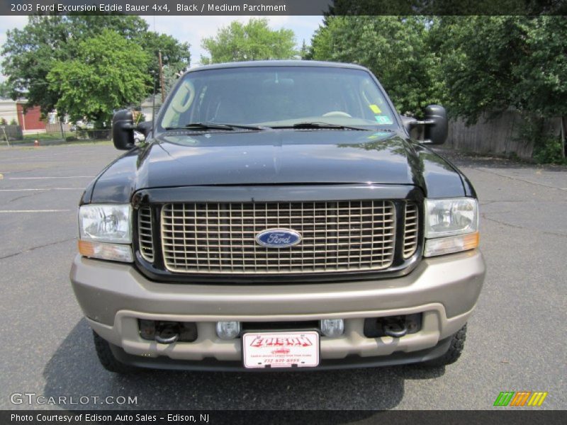 Black / Medium Parchment 2003 Ford Excursion Eddie Bauer 4x4