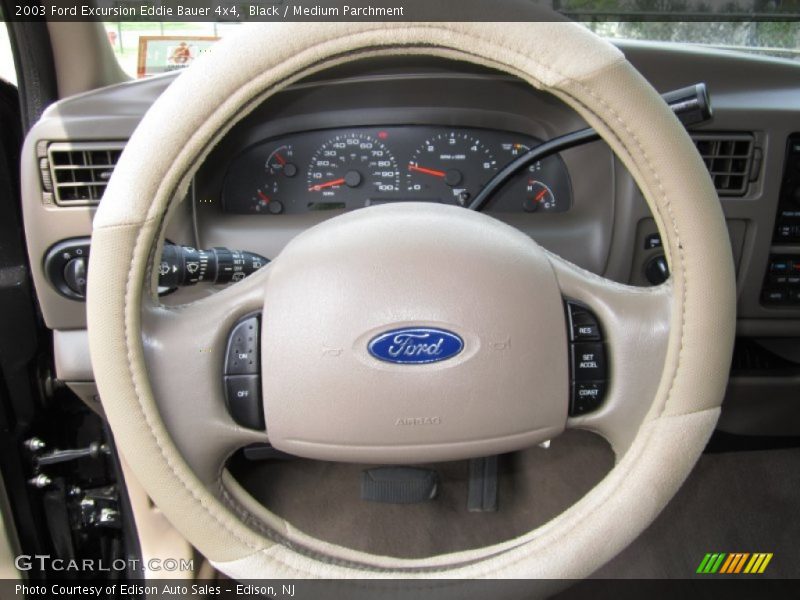Black / Medium Parchment 2003 Ford Excursion Eddie Bauer 4x4