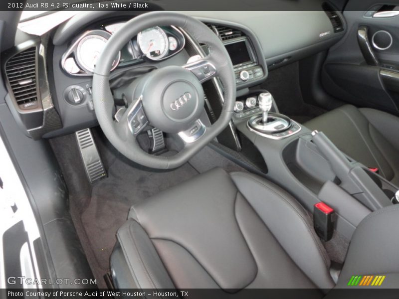 Black Interior - 2012 R8 4.2 FSI quattro 